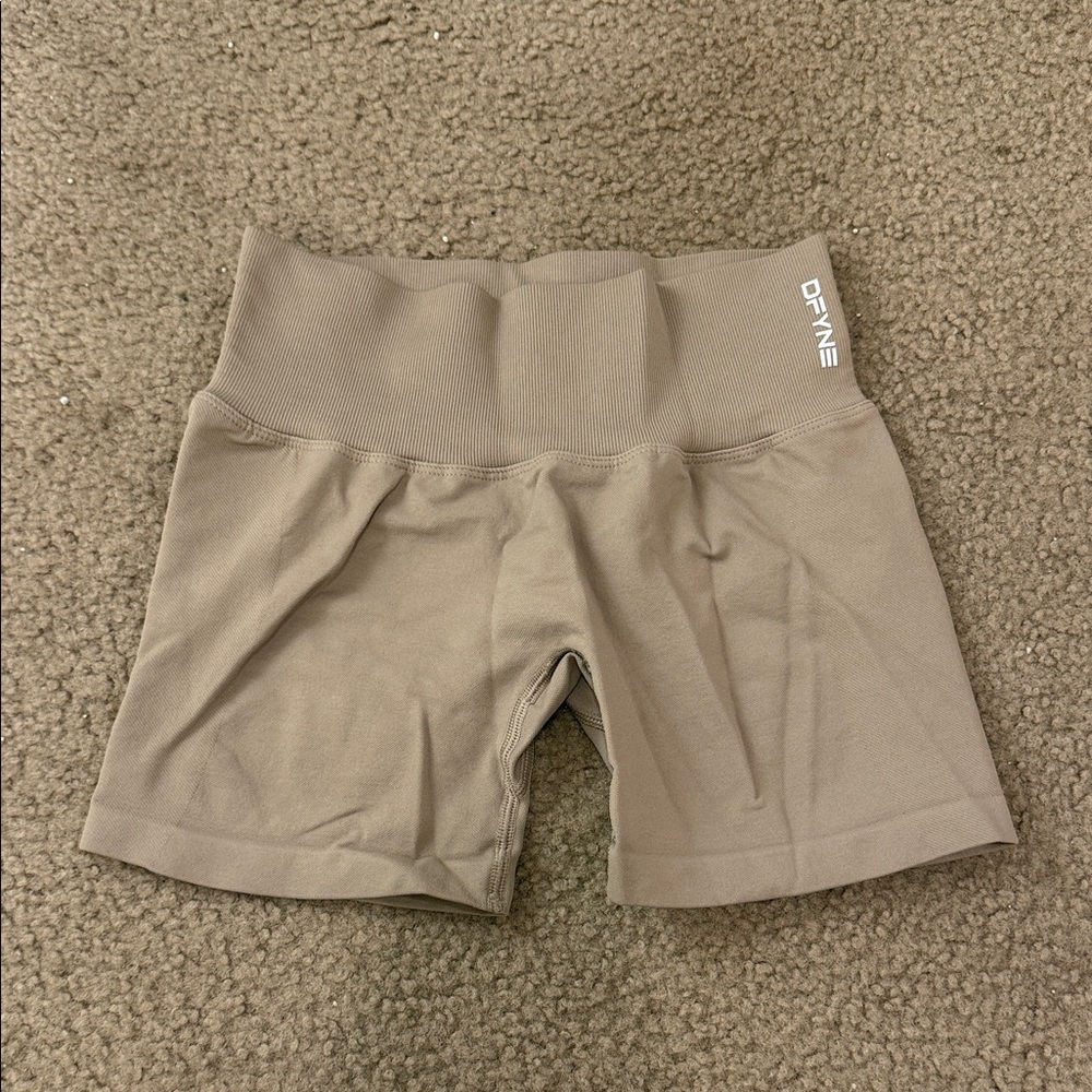 Divine Women's Tan Bike Shorts